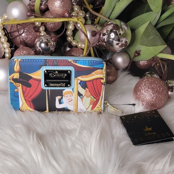 Loungefly Bags Loungefly Cinderella Princess Scene Walletbrand New